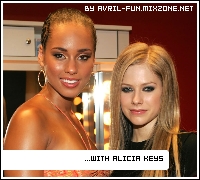 Avril a Alicia Keys