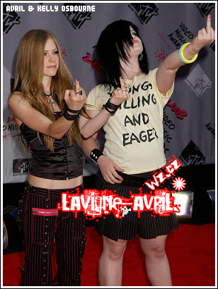 Avril a Kelly Osborne