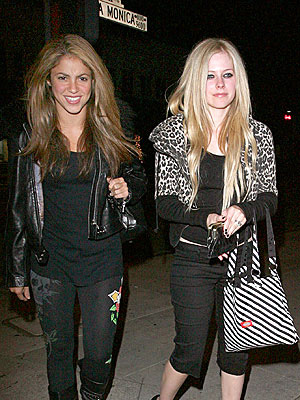 Avril a Shakira